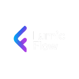 LumicFlow流明增长品牌标志 - AI驱动的数字增长工作室